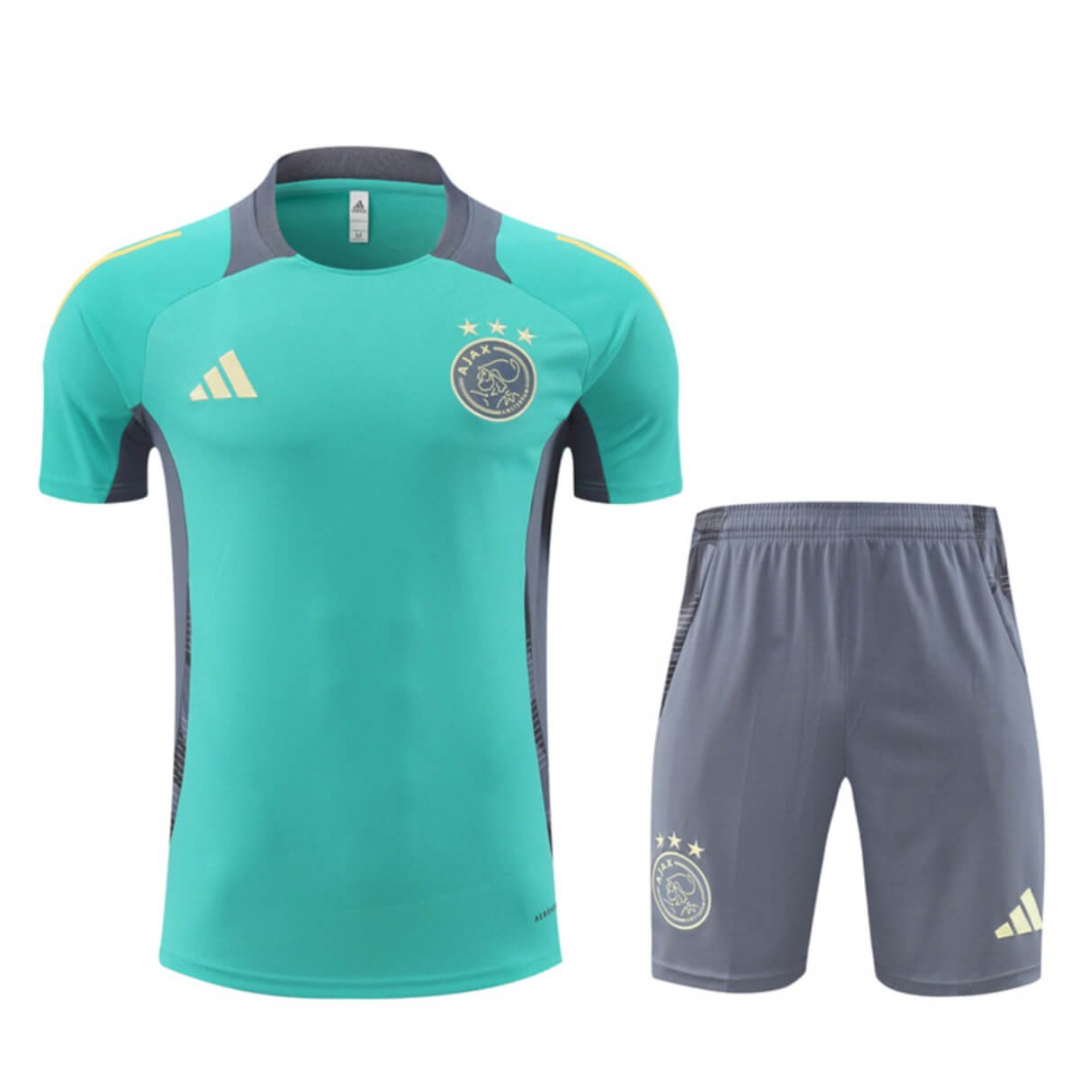 Kit Short e Camisa AFC Ajax Treino Verde 2024/25