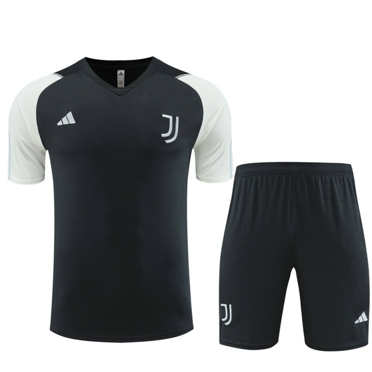 Kit Short e Camisa Juventus Treino Preto 2023/24