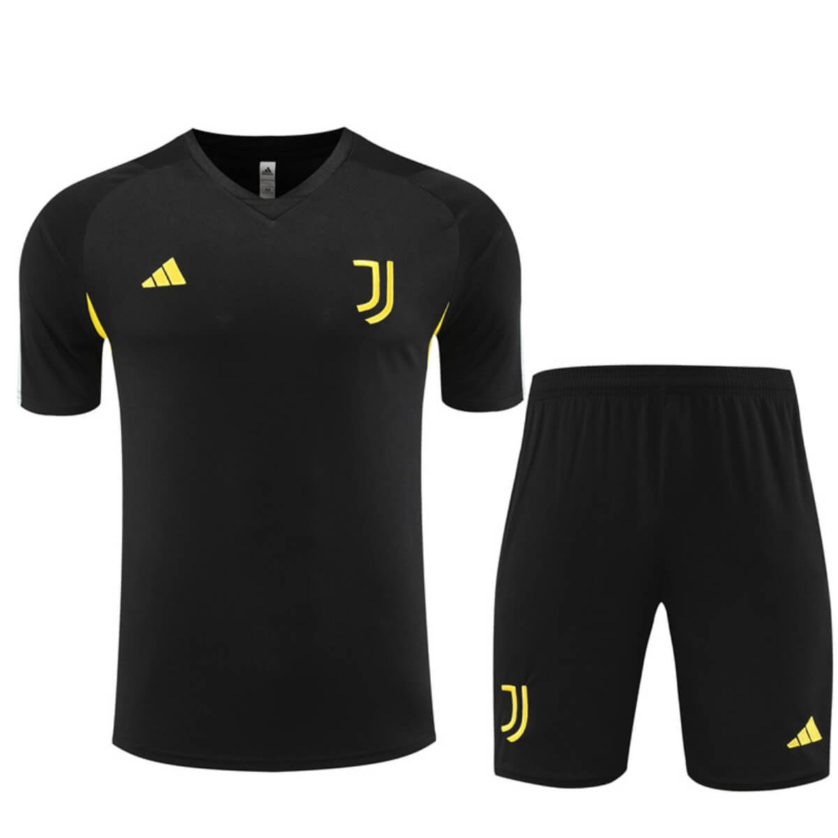 Kit Short e Camisa Preto Juventus Treino 2023/24