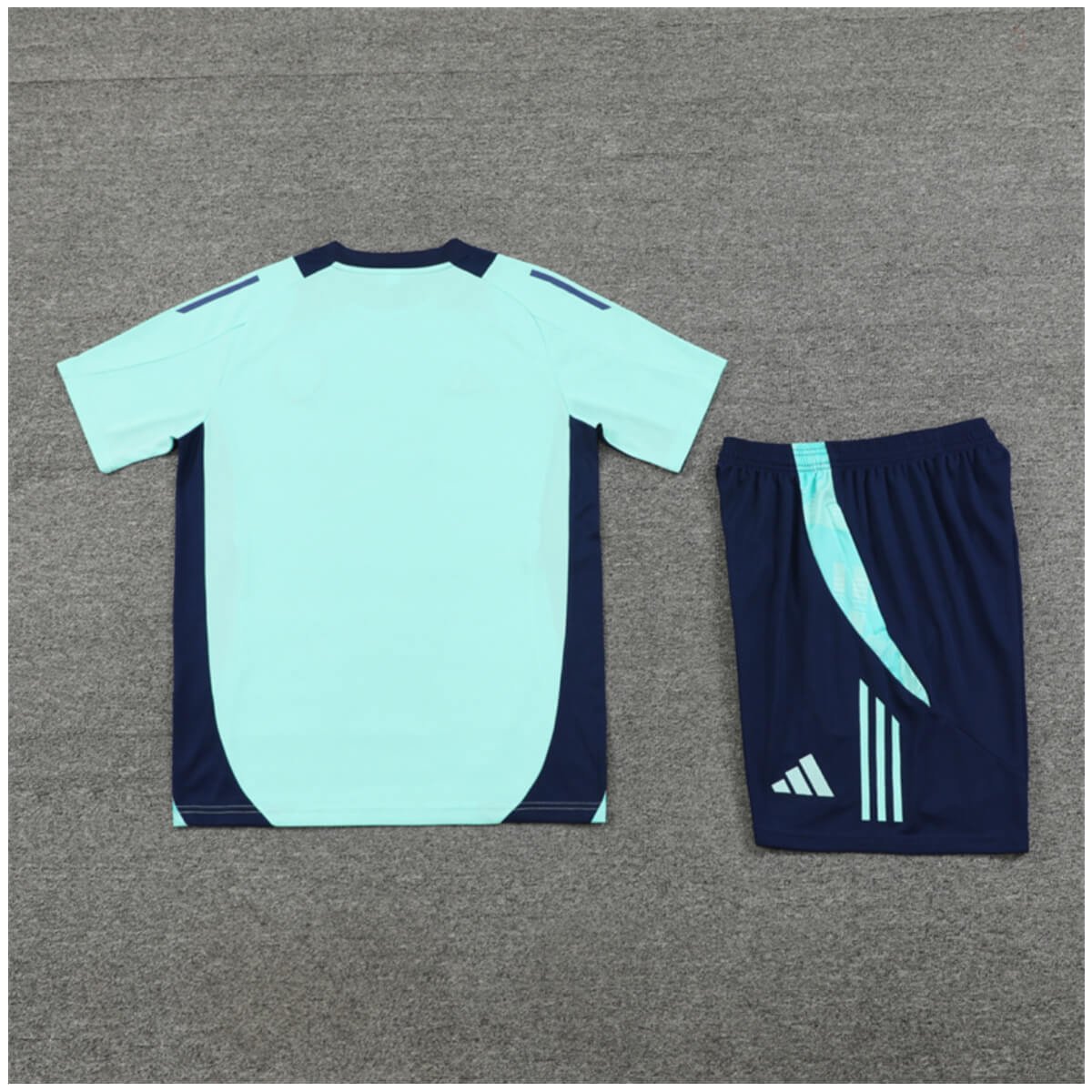 Conjunto Arsenal Treino Camisa e Short Azul Claro 2024/25