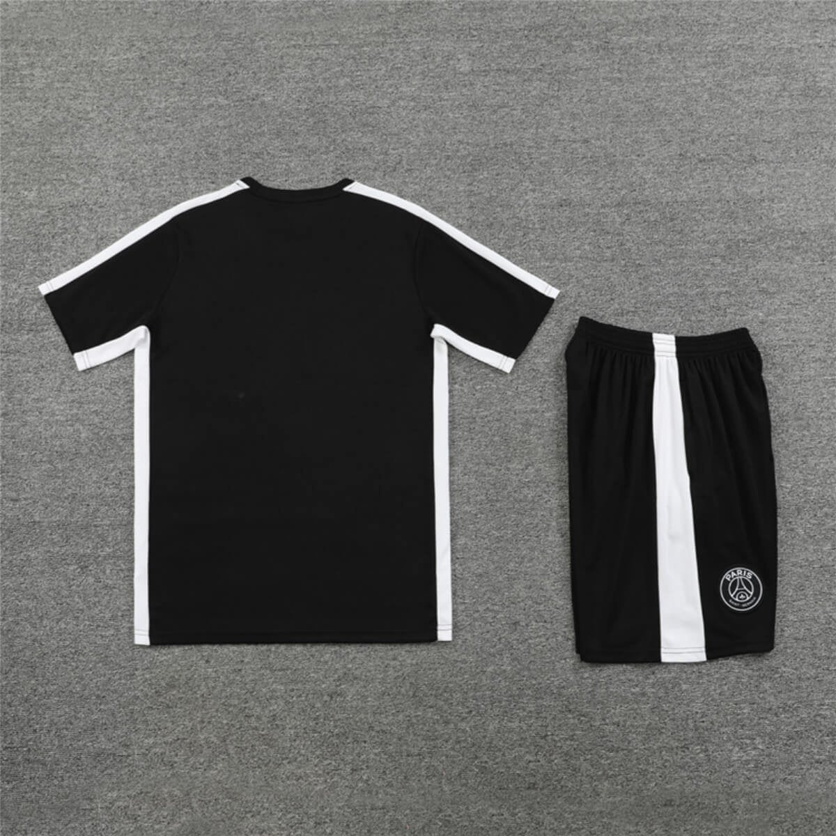Conjunto PSG Treino Camisa e Short Preta Jordan 2023/24