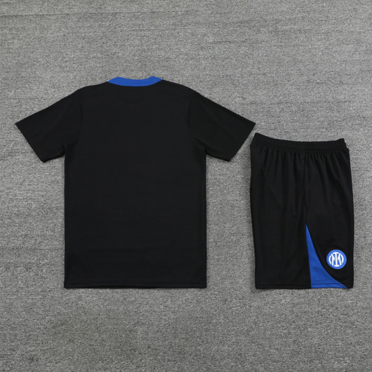 Kit Short e Camisa Inter de Milão Treino Preto 2024/25