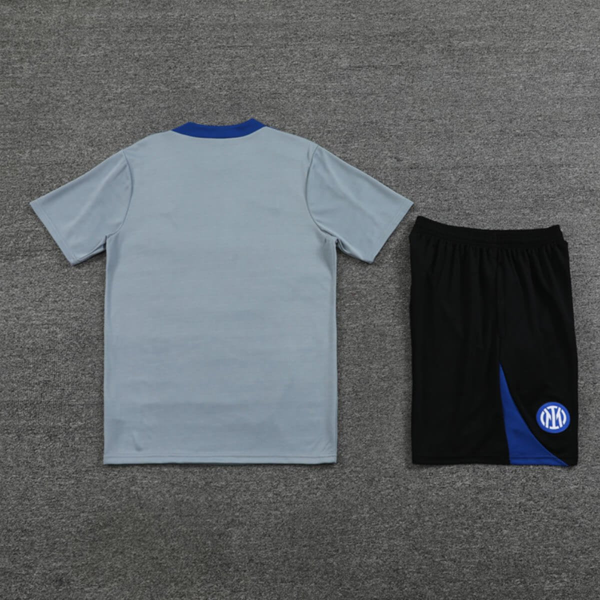 Kit Short e Camisa Inter de Milão Treino Cinza 2024/25
