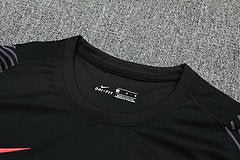 Kit Camisa + Short Preto Treino Liverpool 21/22