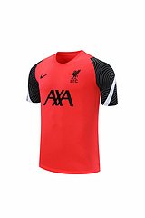 Kit Camisa + Short Treino Liverpool Laranja 21/22