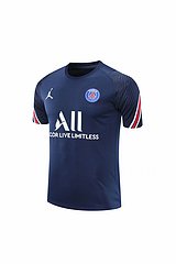 Kit Camisa + Short Treino PSG Azul 21/22 – Masculino