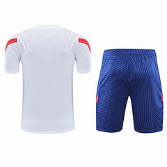 Kit Camisa + Short Treino Chelsea Branco 21/22