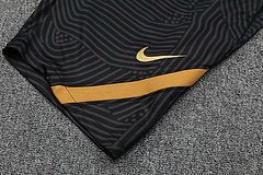 Kit Camisa + Short PSG PretoTreino 21/22