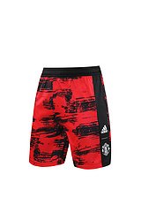 Kit Camisa + Short Manchester United Treino Vermelho
