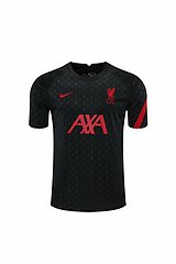 Kit Camisa + Short Treino Liverpool Preto 21/22