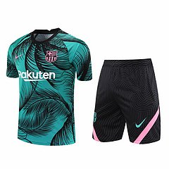 Kit Camisa + Short Treino Barcelona 20/21