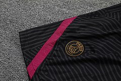 Kit Camisa + Short PSG Treino Branco+ Vinho 21/22