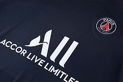 Kit Camisa + Short Treino PSG Azul 21/22 – Masculino