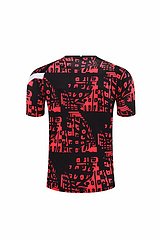 Kit Camisa + Short Treino Liverpool Preto+Laranja