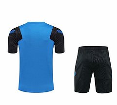 Kit Camisa + Short Inter de Milão Azul Treino 21/22