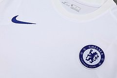 Kit Camisa + Short Treino Chelsea Branco 21/22
