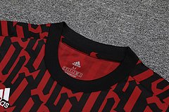 Kit Camisa + Short Treino Arsenal Vermelho 21/22