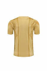 Kit Camisa + Short Treino PSG Dourado 20/21