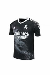 Kit Camisa + Short Real Madrid Black 21/22
