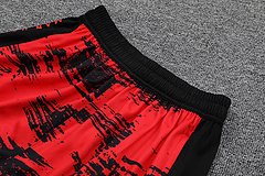 Kit Camisa + Short Manchester United Treino Vermelho