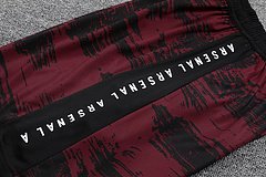 Kit Camisa + Short Arsenal Treino Vermelho 21/22