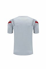 Kit Camisa + Short Liverpool Grey Treino 21/22