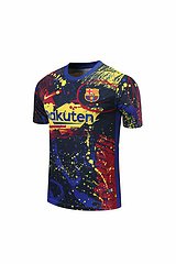 KIT CAMISA+SHORT TREINO BARCELONA GRAFITE 20/21