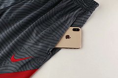 Kit Camisa + Short Treino Liverpool Azul 21/22