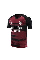 Kit Camisa + Short Arsenal Treino Vermelho 21/22