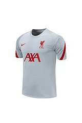 Kit Camisa + Short Liverpool Grey Treino 21/22