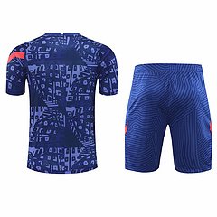 Kit Camisa + Short Chelsea Treino Azul 21/22