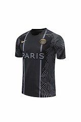 Kit Camisa + Short PSG PretoTreino 21/22