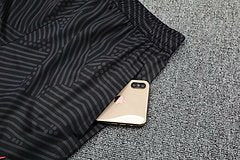 Kit Camisa + Short Treino Liverpool Preto+Laranja