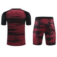 Kit Camisa + Short Arsenal Treino Vermelho 21/22
