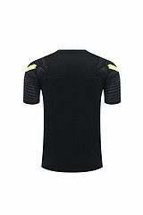 Kit Camisa + Short Treino Atlético de Madrid Preto 21/22