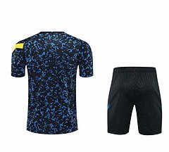 Kit Camisa + Short Treino Inter de Milão Azul 21/22