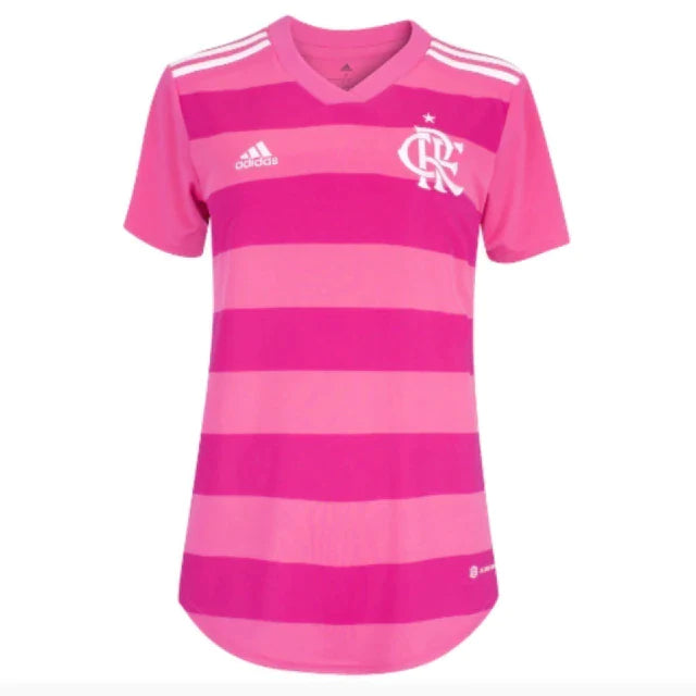 Camisa Feminina do Flamengo Outubro Rosa 2022/23